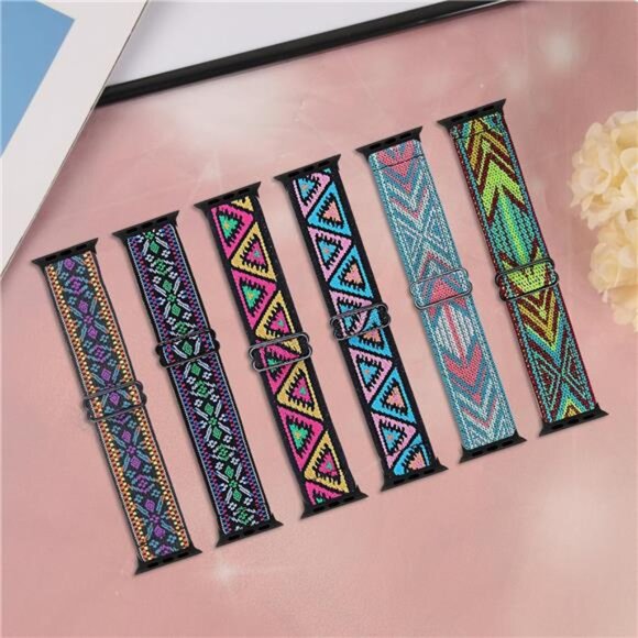NEW 6 Pack Boho Apple Watch Bands main image 4